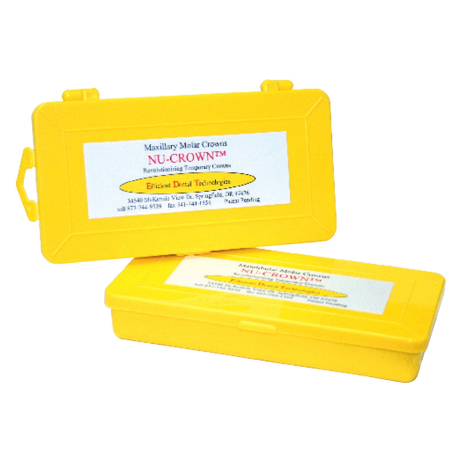 NU-CROWN - Mandibular Molar Kit – Efficient Dental Technologies